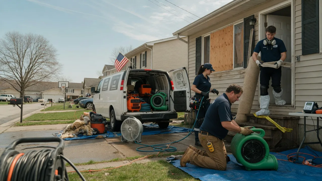 Water Damage Restoration in Camp Point, IL near me